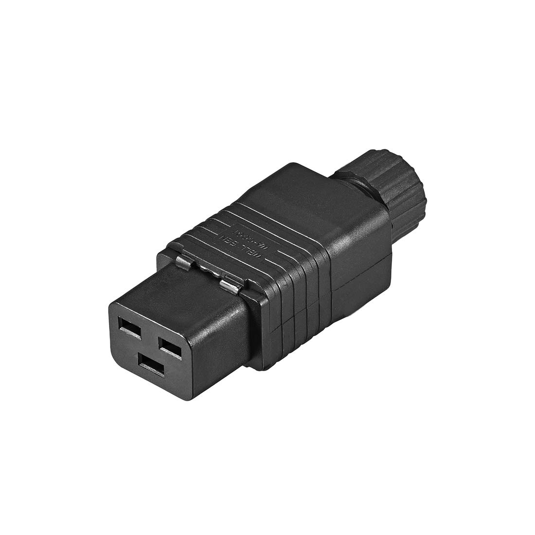 Amazon.co.jp: uxcell Ac 110-250v 10a メス Iec320 C19 電源ソケット